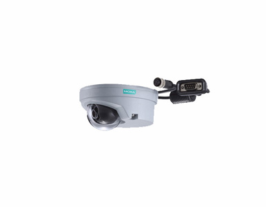 VPort 06-2L28M-T - EN50155,FHD,H.264/MJPEG IP camera,M12 connector,1 audio input, 24VDC,2.8mm Lens,-40 to70 d by MOXA